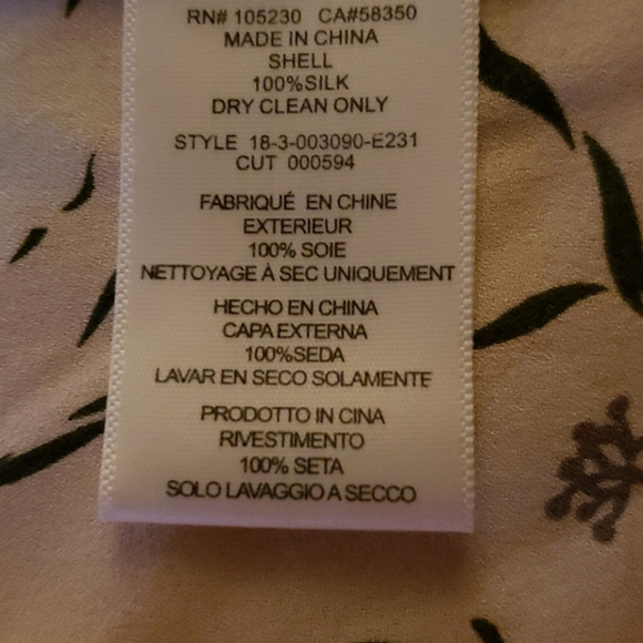 100% silk blouse - Picture 2 of 4